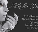 Nails for You visitekaartje